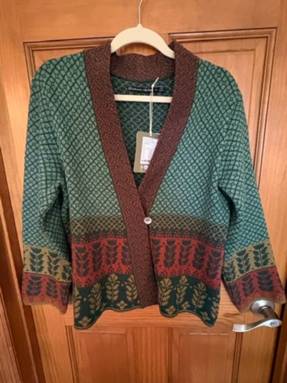 NWT Gudrun Sjoden Edda Cardigan